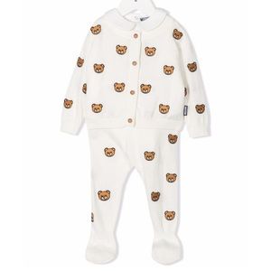 Moschino Teddy Bear Print Suit 1-3M